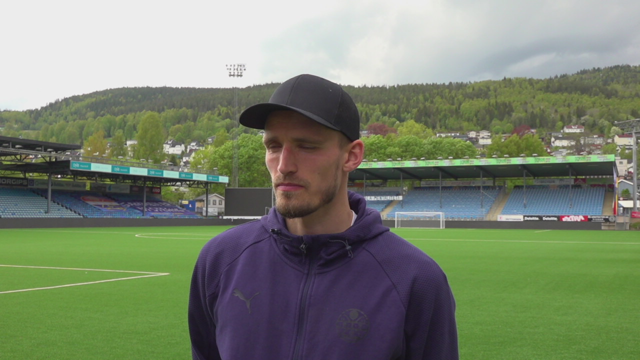 Valsvik etter kampen mot KBK